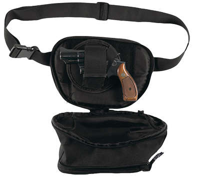 Soft Gun Cases Bulldog Cases BULLDOG FANNY PACK HLSTR BLK SM • Model: 